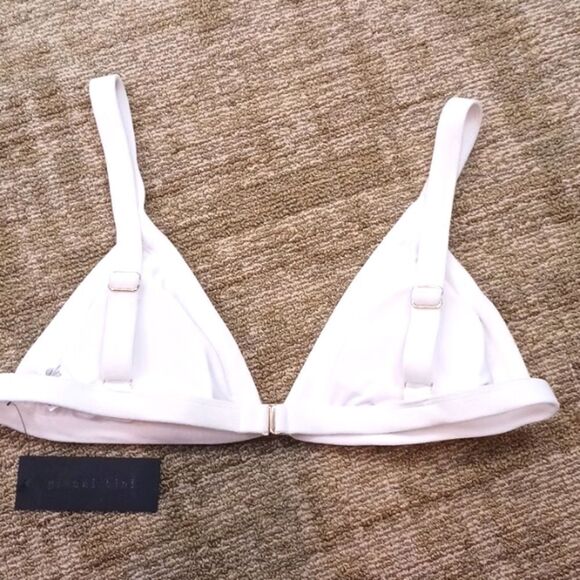 Gianni Bini women's white Terry cloth two piece swimsuit  size XL - Picture 3 of 11